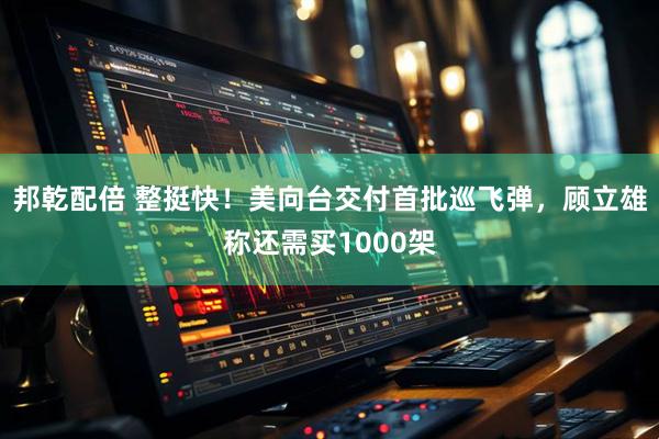 邦乾配倍 整挺快！美向台交付首批巡飞弹，顾立雄称还需买1000架