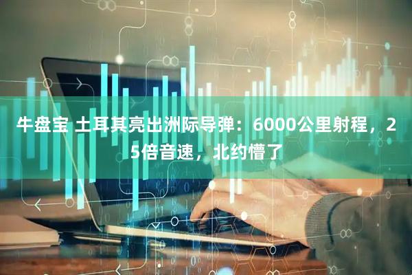 牛盘宝 土耳其亮出洲际导弹：6000公里射程，25倍音速，北约懵了